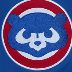 Mitchell & Ness Jackets & Outerwear-Exploded Logo Warm Up Jacket Chicago Cubs
