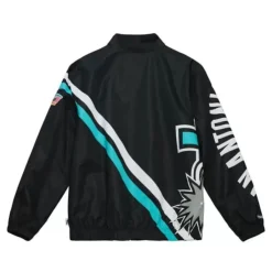 Mitchell & Ness Jackets & Outerwear-Exploded Logo Warm Up Jacket San Antonio Spurs