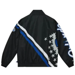 Mitchell & Ness Jackets & Outerwear-Exploded Logo Warm Up Jacket Orlando Magic