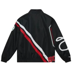 Mitchell & Ness Jackets & Outerwear-Exploded Logo Warm Up Jacket Ohio State