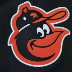 Mitchell & Ness Jackets & Outerwear-Exploded Logo Warm Up Jacket Baltimore Orioles