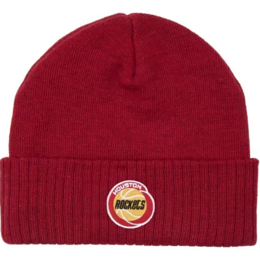 Mitchell & Ness Knit-Fandom Knit Beanie Houston Rockets