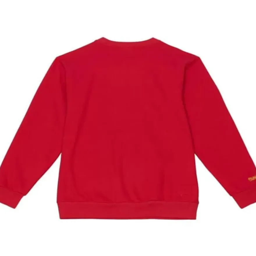 Mitchell & Ness Hoodies & Sweatshirts-Fashion Fleece Crew Chicago Bulls