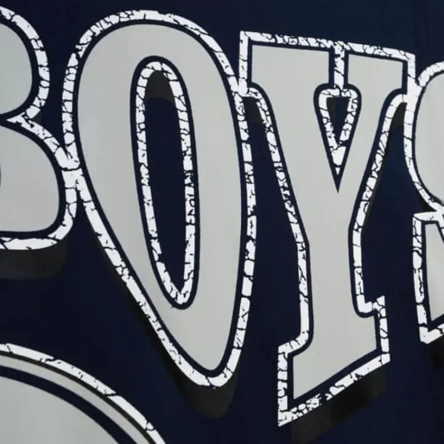 Mitchell & Ness Hoodies & Sweatshirts-Fashion Fleece Crew Dallas Cowboys