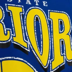 Mitchell & Ness Hoodies & Sweatshirts-Fashion Fleece Crew Golden State Warriors