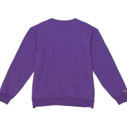 Mitchell & Ness Hoodies & Sweatshirts-Fashion Fleece Crew Los Angeles Lakers