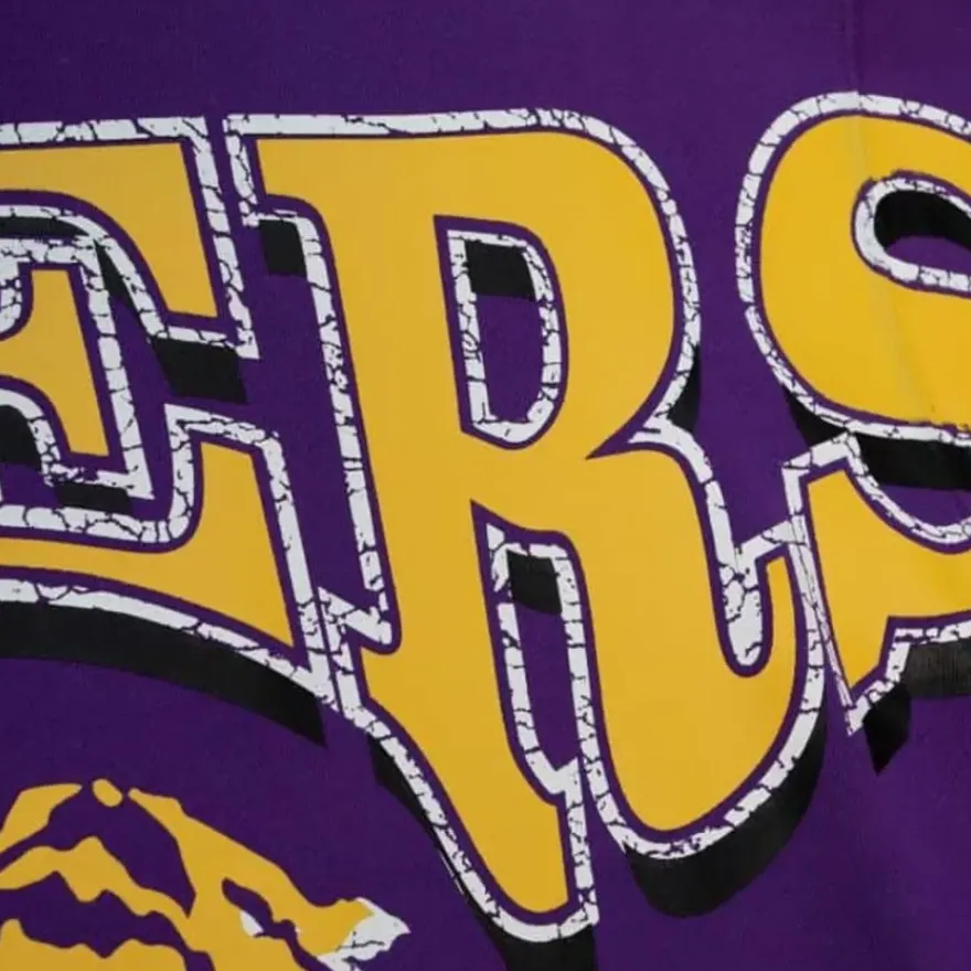 Mitchell & Ness Hoodies & Sweatshirts-Fashion Fleece Crew Louisiana State University