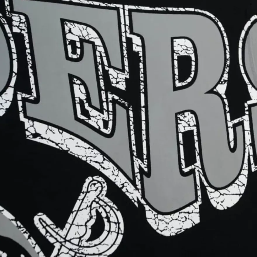 Mitchell & Ness Hoodies & Sweatshirts-Fashion Fleece Crew Oakland Raiders