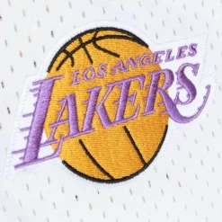 Mitchell & Ness T-Shirts & Tops-Fashion Mesh V-Neck Los Angeles Lakers