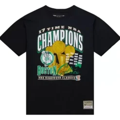 Mitchell & Ness T-Shirts & Tops-Finals Tee Boston Celtics
