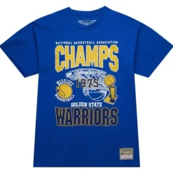 Mitchell & Ness T-Shirts & Tops-Finals Tee Golden State Warriors