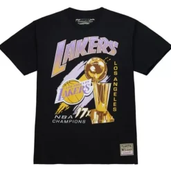 Mitchell & Ness T-Shirts & Tops-Finals Tee Los Angeles Lakers