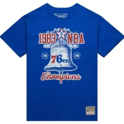 Mitchell & Ness T-Shirts & Tops-Finals Tee Philadelphia 76Ers
