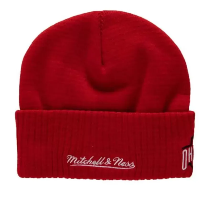 Mitchell & Ness Knit-First Letterman Knit Ohio State