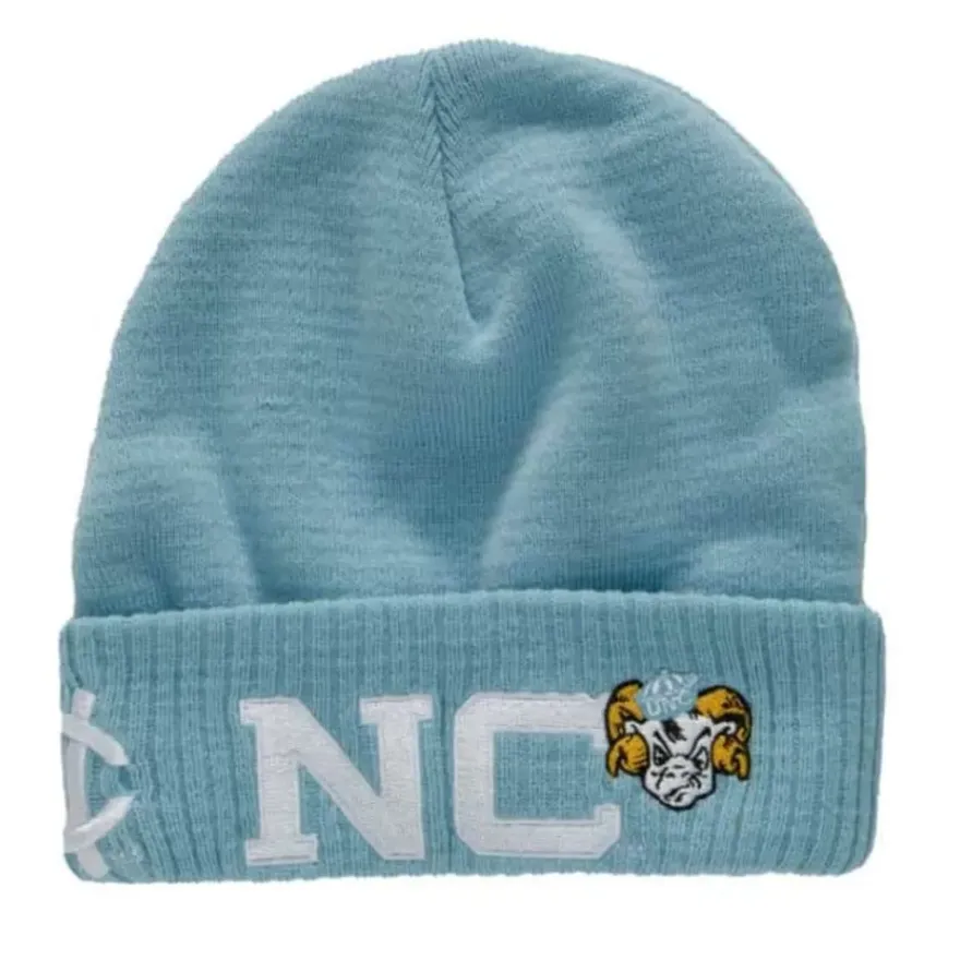 Mitchell & Ness Knit-First Letterman Knit University Of North Carolina