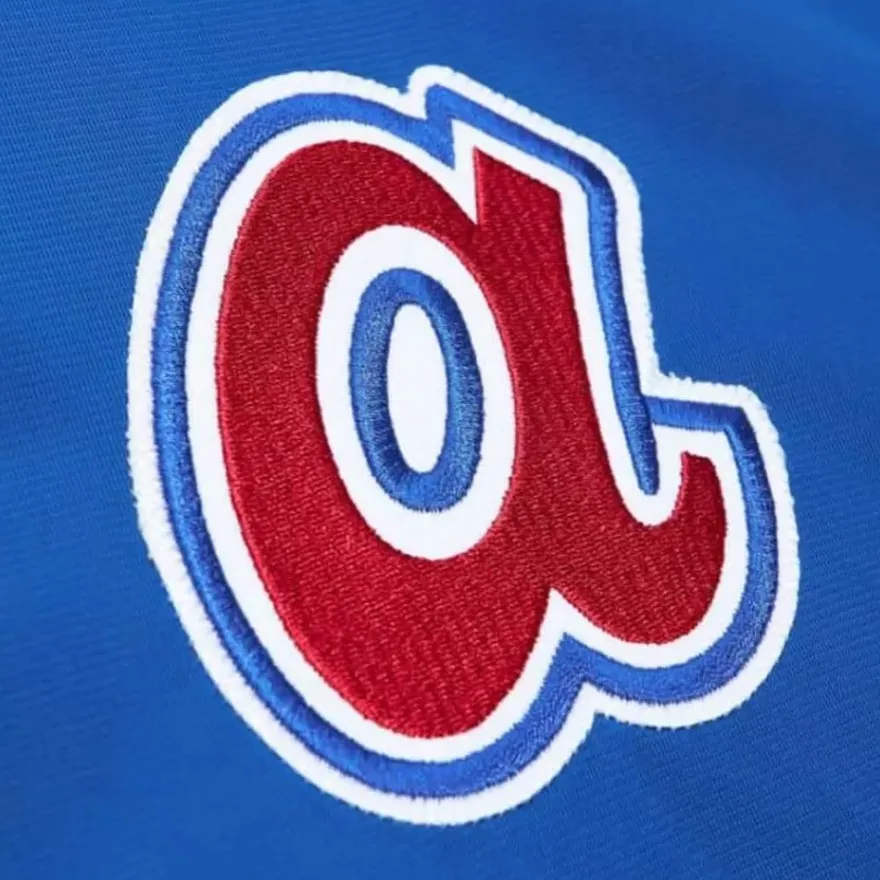 Mitchell & Ness Jackets & Outerwear-Flashback Track Jacket Atlanta Braves