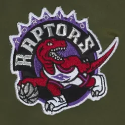 Mitchell & Ness Jackets & Outerwear-Flight Satin Bomber Jacket Toronto Raptors