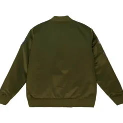 Mitchell & Ness Jackets & Outerwear-Flight Satin Bomber Jacket Philadelphia 76Ers