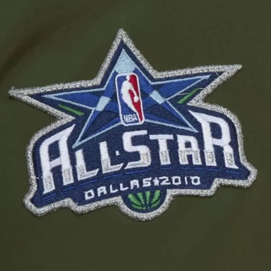 Mitchell & Ness Jackets & Outerwear-Flight Satin Bomber Jacket Dallas Mavericks