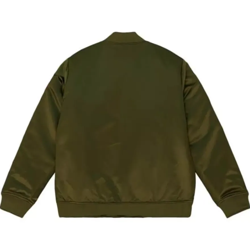 Mitchell & Ness Jackets & Outerwear-Flight Satin Bomber Jacket New York Knicks