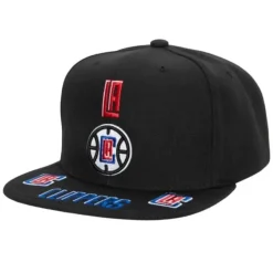 Mitchell & Ness Snapback-Front Loaded Snapback Los Angeles Clippers