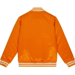 Mitchell & Ness Jackets & Outerwear-Front Logo Heavyweight Satin Jacket University Of Tennessee
