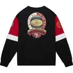 Mitchell & Ness Hoodies & Sweatshirts-Fttb All Over Crew 3.0 San Francisco 49Ers