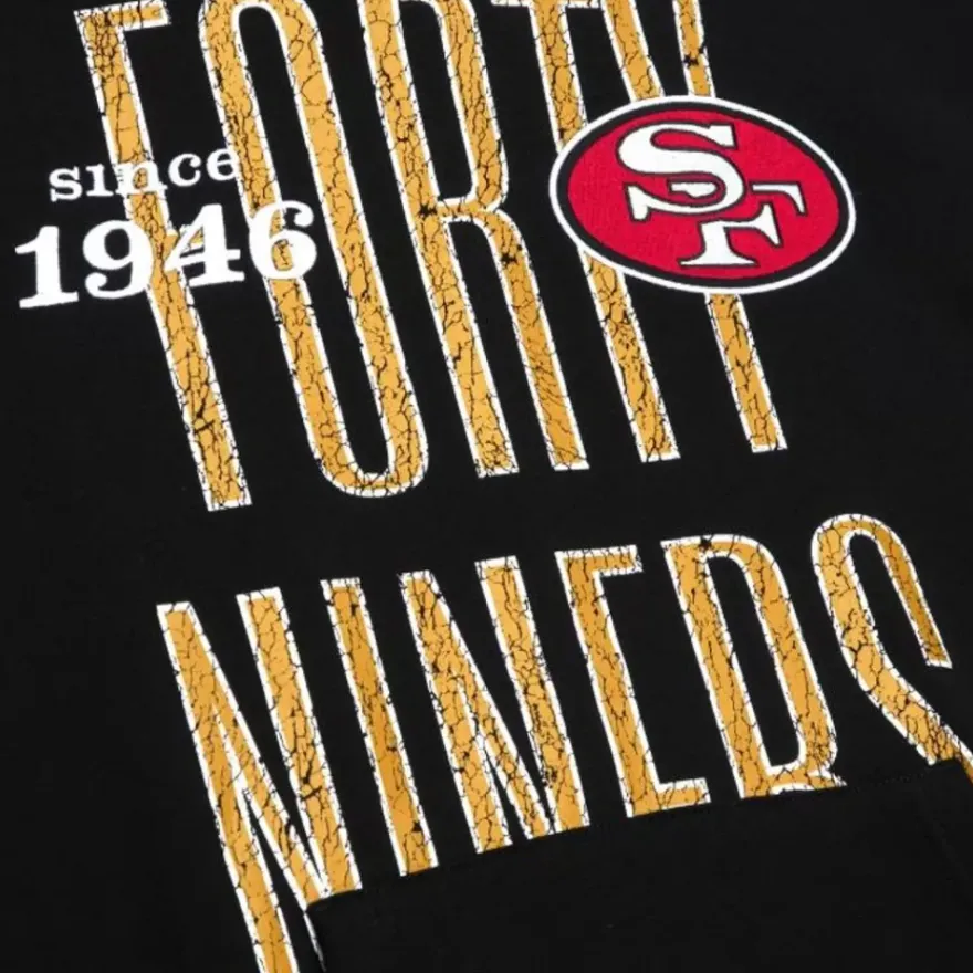Mitchell & Ness Hoodies & Sweatshirts-Fttb Team Og Fleece Hoodie San Francisco 49Ers