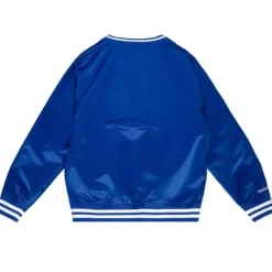 Mitchell & Ness Jackets & Outerwear-Full Count Satin Pullover Los Angeles Dodgers