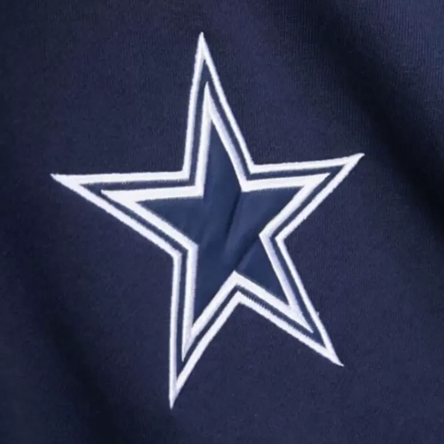 Mitchell & Ness Hoodies & Sweatshirts-Full Zip Fleece Dallas Cowboys