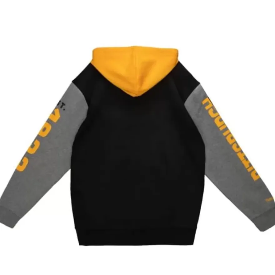 Mitchell & Ness Hoodies & Sweatshirts-Full Zip Fleece Pittsburgh Steelers