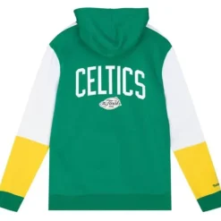 Mitchell & Ness Hoodies & Sweatshirts-Fusion Fleece 2.0 Boston Celtics