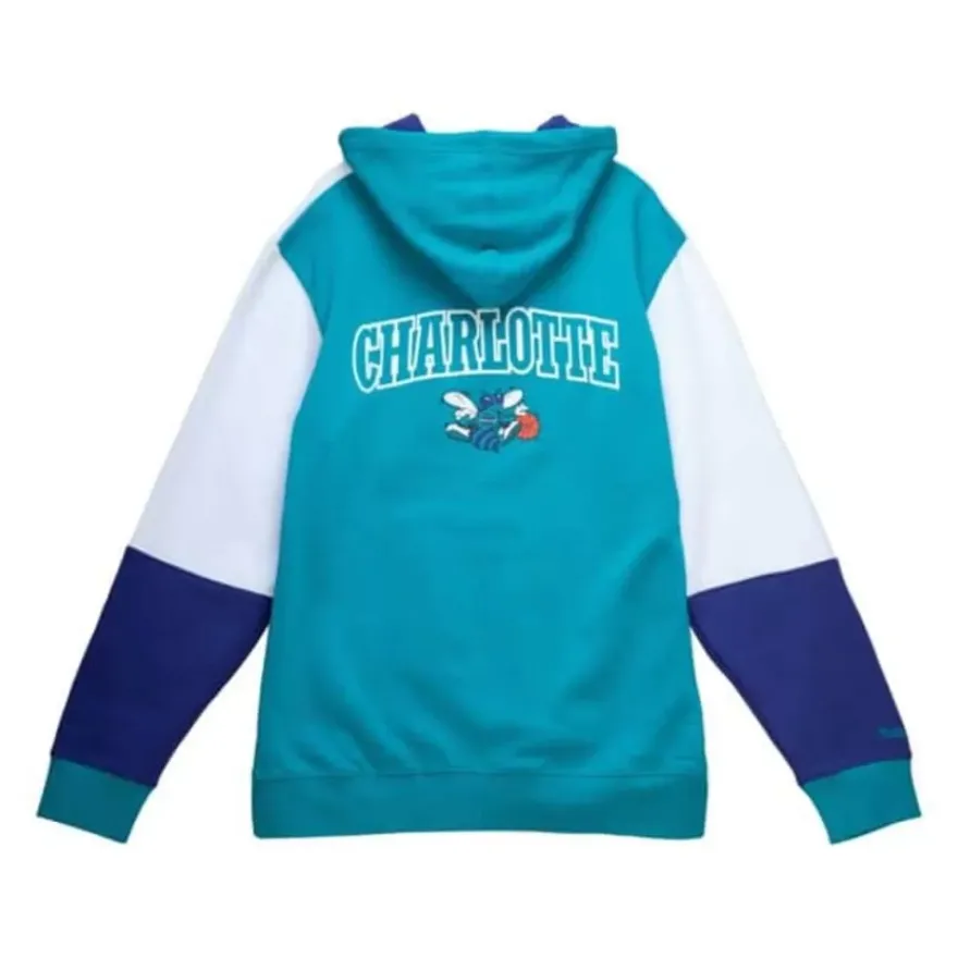 Mitchell & Ness Hoodies & Sweatshirts-Fusion Fleece 2.0 Charlotte Hornets