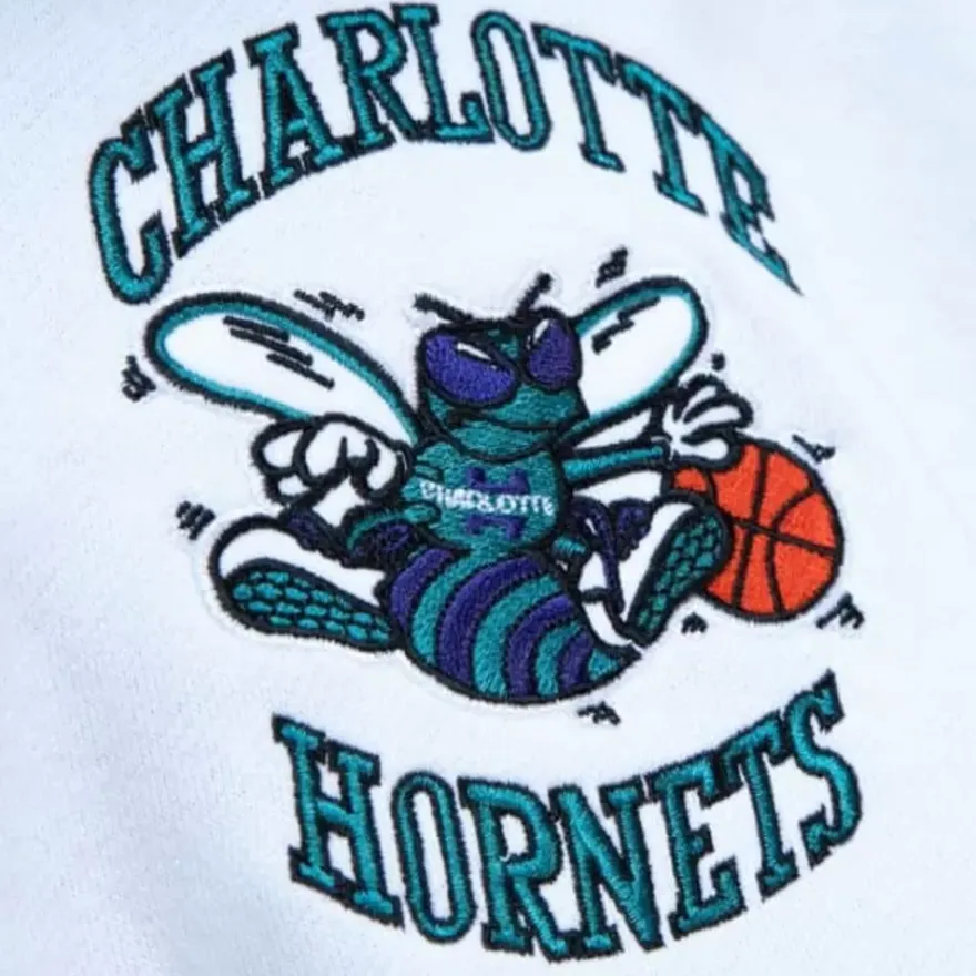 Mitchell & Ness Hoodies & Sweatshirts-Fusion Fleece 2.0 Charlotte Hornets