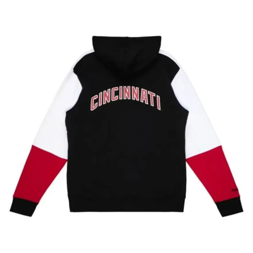 Mitchell & Ness Hoodies & Sweatshirts-Fusion Fleece 2.0 Cincinnati Reds