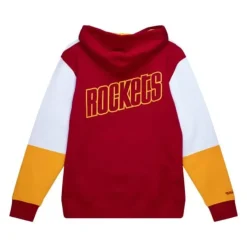 Mitchell & Ness Hoodies & Sweatshirts-Fusion Fleece 2.0 Houston Rockets