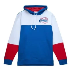 Mitchell & Ness Hoodies & Sweatshirts-Fusion Fleece 2.0 Los Angeles Clippers