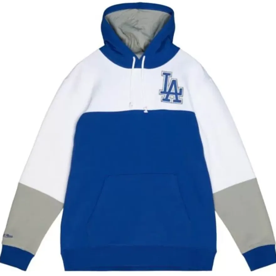 Mitchell & Ness Hoodies & Sweatshirts-Fusion Fleece 2.0 Los Angeles Dodgers