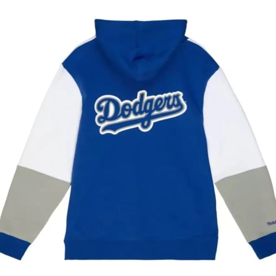 Mitchell & Ness Hoodies & Sweatshirts-Fusion Fleece 2.0 Los Angeles Dodgers