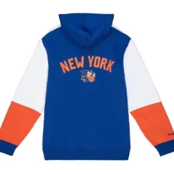 Mitchell & Ness Hoodies & Sweatshirts-Fusion Fleece 2.0 New York Knicks