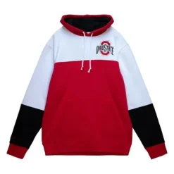 Mitchell & Ness Hoodies & Sweatshirts-Fusion Fleece 2.0 Ohio State