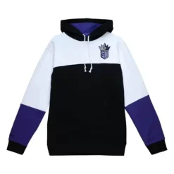 Mitchell & Ness Hoodies & Sweatshirts-Fusion Fleece 2.0 Sacramento Kings