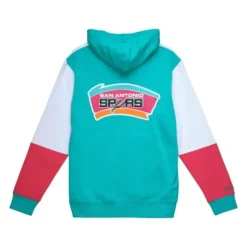 Mitchell & Ness Hoodies & Sweatshirts-Fusion Fleece 2.0 San Antonio Spurs