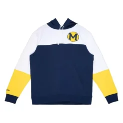 Mitchell & Ness Hoodies & Sweatshirts-Fusion Fleece 2.0 University Of Michigan