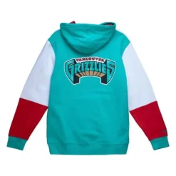 Mitchell & Ness Hoodies & Sweatshirts-Fusion Fleece 2.0 Vancouver Grizzlies