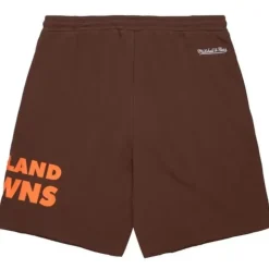 Mitchell & Ness Shorts-Game Day Ft Shorts Cleveland Browns