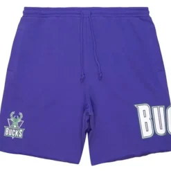 Mitchell & Ness Shorts-Game Day Ft Shorts Milwaukee Bucks