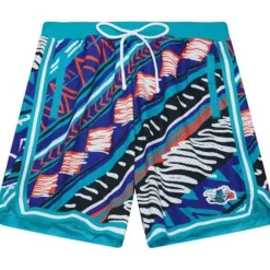 Mitchell & Ness Shorts-Game Day Pattern Short Charlotte Hornets