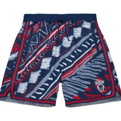 Mitchell & Ness Shorts-Game Day Pattern Short Howard University