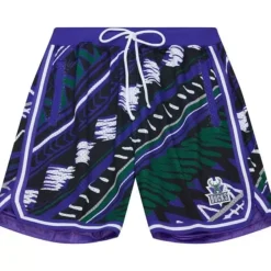Mitchell & Ness Shorts-Game Day Pattern Short Milwaukee Bucks